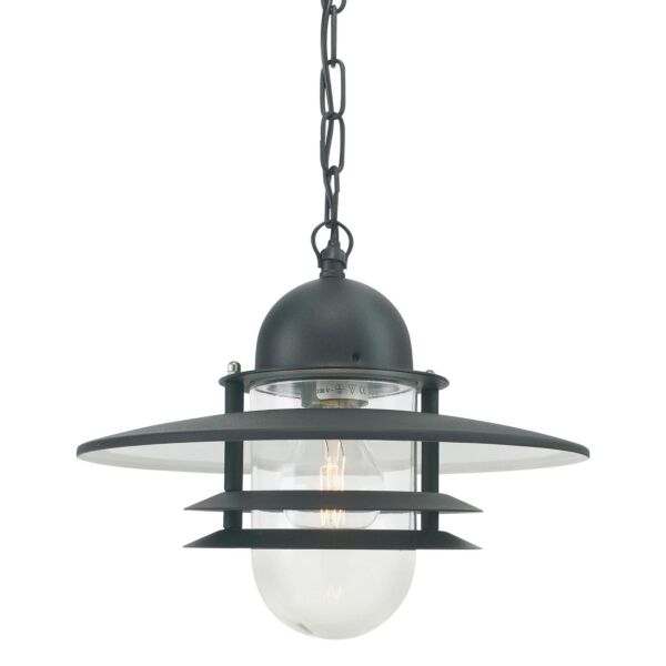 Elstead - Norlys - Oslo OS8-BLACK-C Chain Lantern