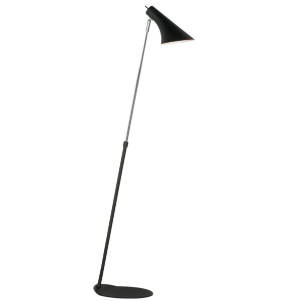 Nordlux - Vanila - 72704003 - Black Chrome Floor Reading Lamp