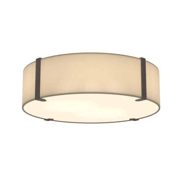 Astro Lighting - Elba - 1462002 & 5042002 - White Putty 3 Light Flush Ceiling Light