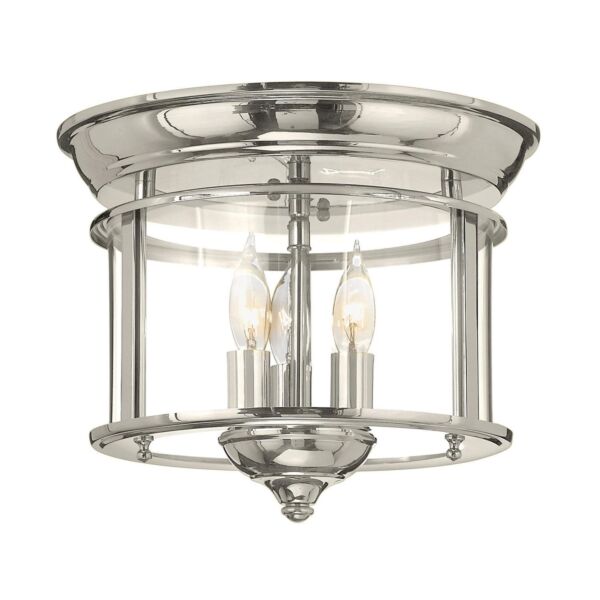 Elstead - Hinkley Lighting - Gentry HK-GENTRY-F-PN Flush Light