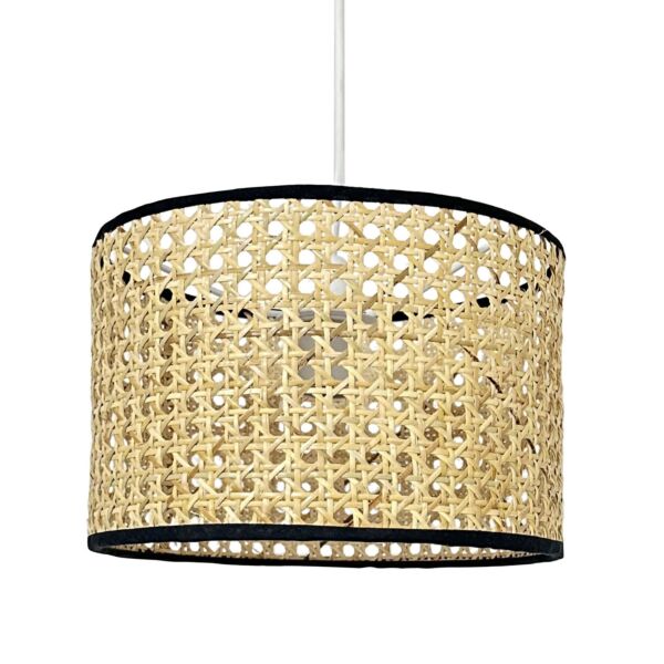 Kona - Natural Rattan 25 cm Easy Fit Pendant Shades