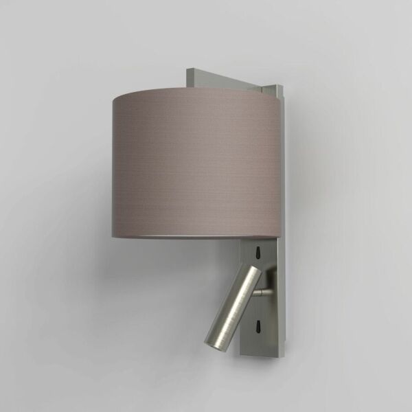 Astro Lighting - Ravello - 1222019 & 5016022 - Nickel Oyster Reading Wall Light