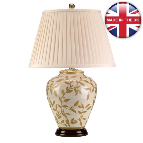 Elstead - Leaves Br Gl LEAVES-BR-GL-TL Table Lamp