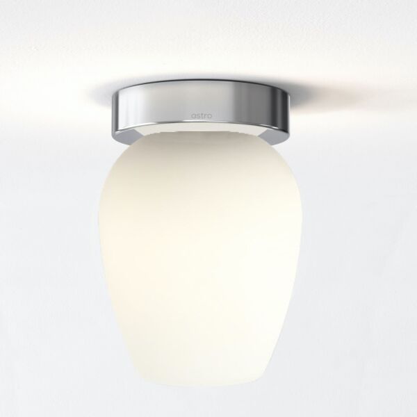 Astro Lighting - Tacoma - 5036007 & 1429029 - Chrome Opal Glass IP44 Bathroom Ceiling Flush Light