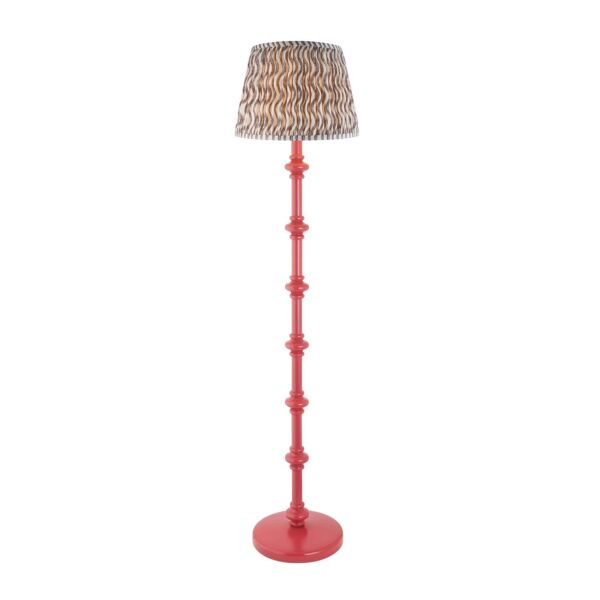 Endon Lighting - Carnaby & Ripple 35cm - 116161 - Pink Grey Floor Lamp