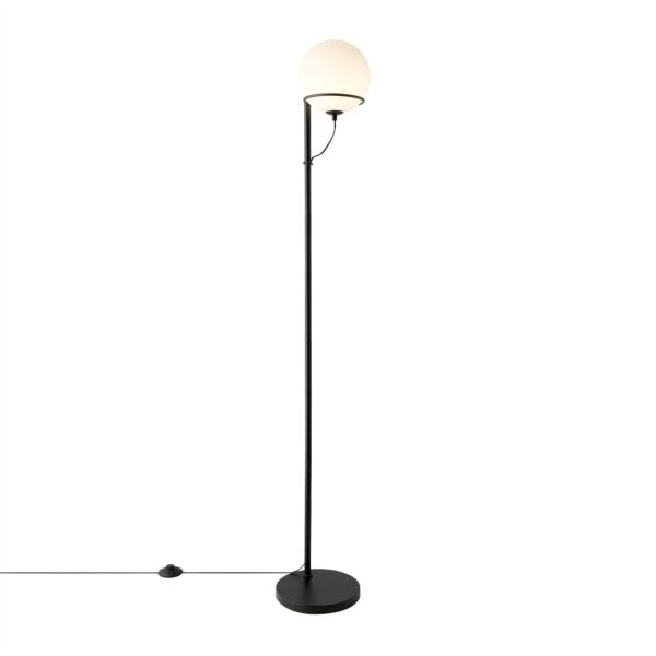 Nordlux - Wilson - 2412594003 - Black Opal Glass Floor Lamp