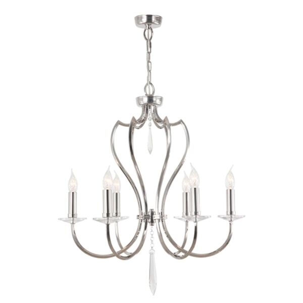 Elstead - Pimlico PM6-PN Chandelier