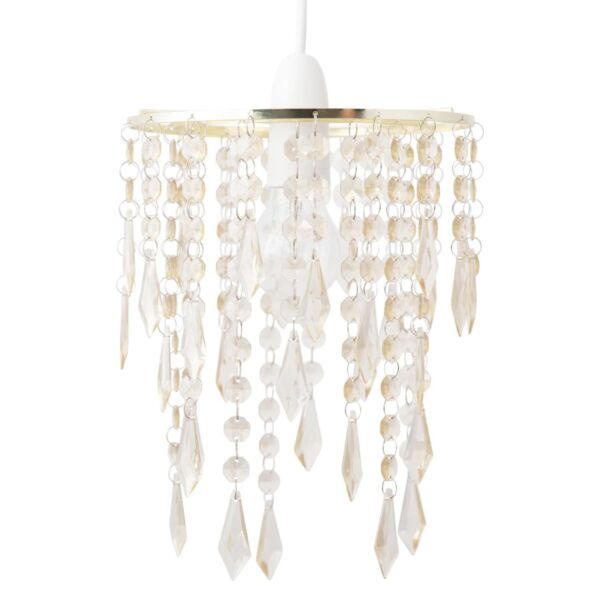 Gold & Amber Jewels Light Shade