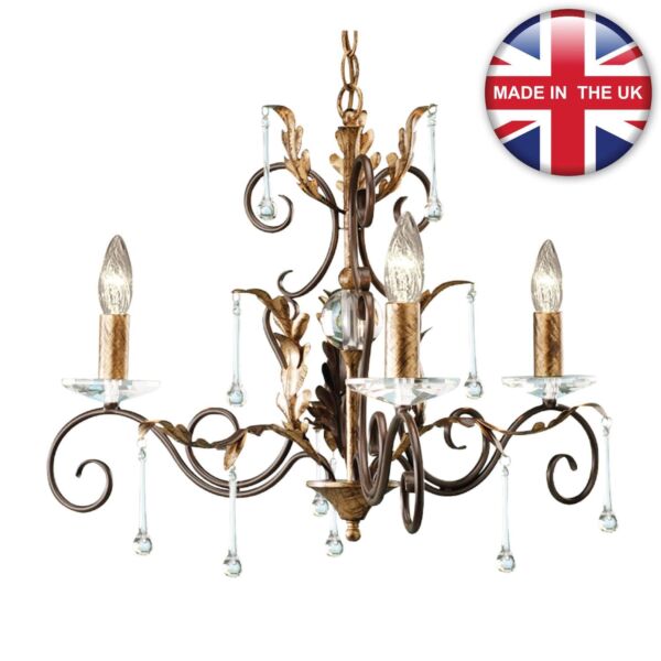 Elstead - Amarilli AML3-BRONZE Chandelier