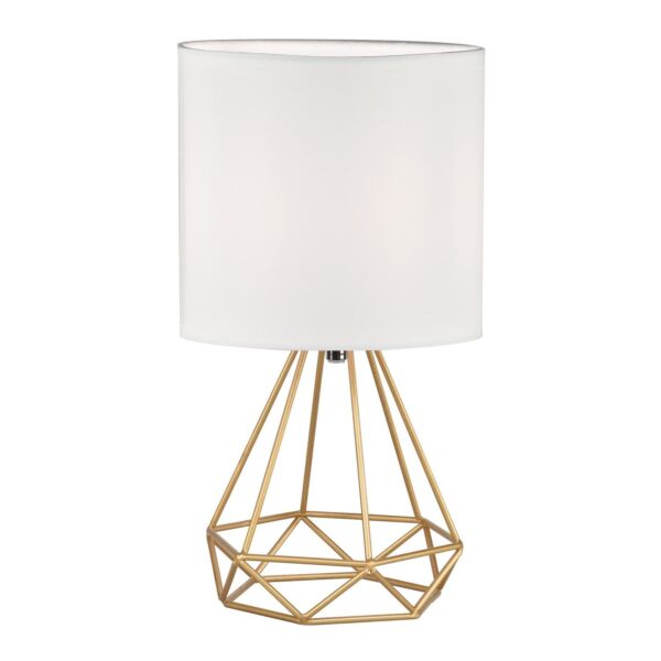 Christie - Gold Geometric Lamp