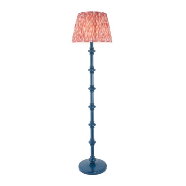 Endon Lighting - Carnaby & Ikat 40cm - 114397 - Blue Pink Floor Lamp