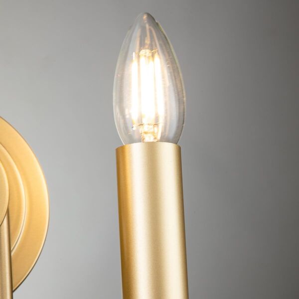 Kichler Lighting - Capitol Hill - KL-CAPITOL-HILL2-PNBR - Natural Brass 2 Light Wall Light