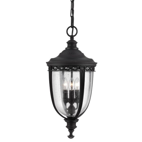 Elstead - Feiss - English Bridle FE-EB8-L-BLK Chain Lantern