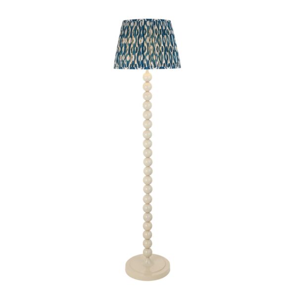 Endon Lighting - Higgledy & Ikat 40cm - 114628 - White Blue Floor Lamp