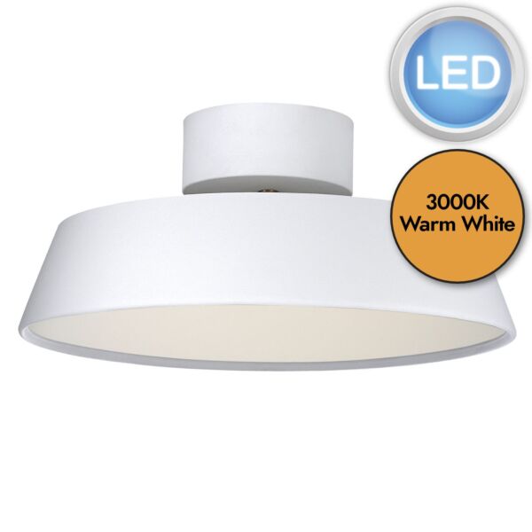 Nordlux - Kaito - 2320536001 - LED White Flush Ceiling Light