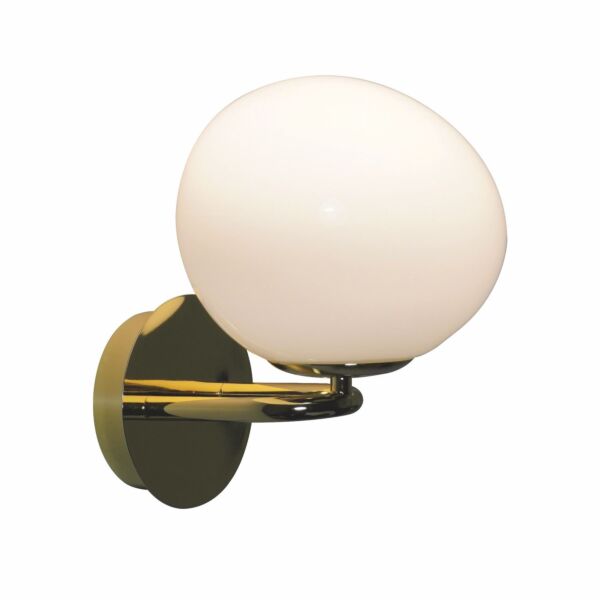 Nordlux - Shapes - 2320321035 - Brass Opal Glass Plug In Wall Light