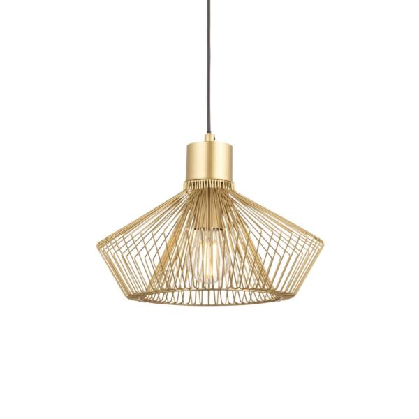 Endon Lighting - Kimberley - 99498 - Gold Ceiling Pendant Light