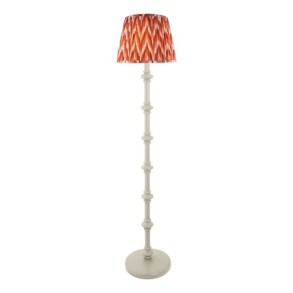 Endon Lighting - Carnaby & Zigzag 35cm - 115483 - White Orange Floor Lamp