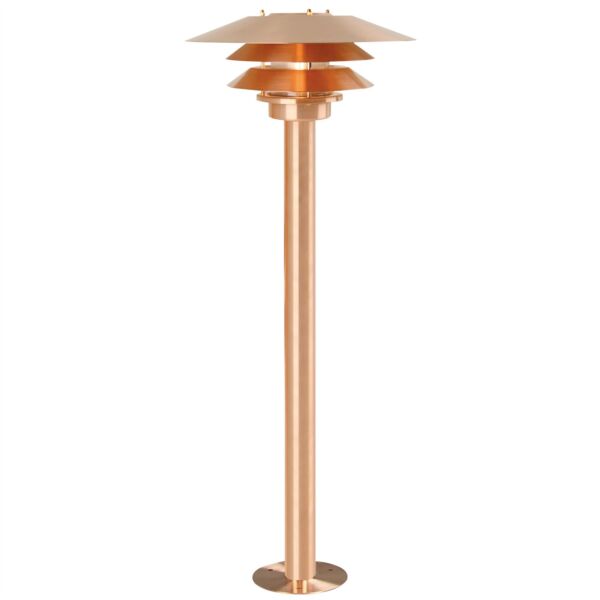 Nordlux - Veno - 10600725 - Copper Clear Glass IP54 Outdoor Post Light