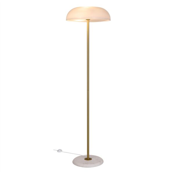 Nordlux - Glossy - 2220344001 - White Glass 3 Light Floor Lamp