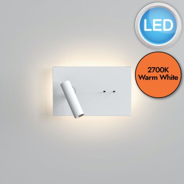 Astro Lighting - Edge - 1352018 - LED White Reading Wall Light