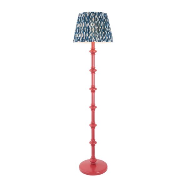 Endon Lighting - Carnaby & Ikat 40cm - 114418 - Pink Blue Floor Lamp