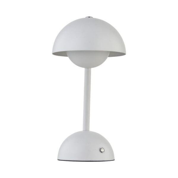 Eleanor - White LED Rechargeable Touch Table Lamp