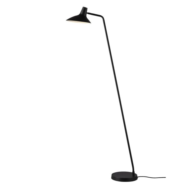 Nordlux - Darci - 2120584003 - Black Floor Reading Lamp