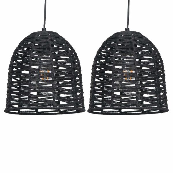 Set of 2 Kleo - Dark String Pendant Lightshade