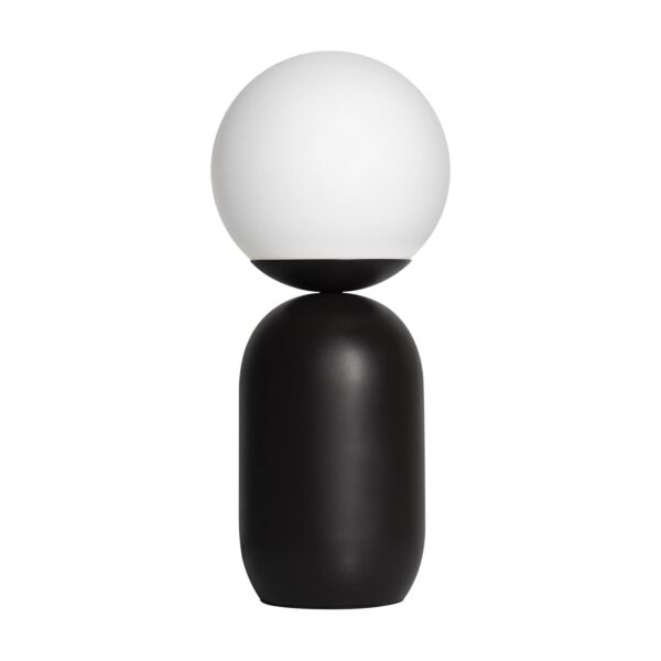 Nordlux - Notti - 2011035003 - Black Opal Glass Table Lamp