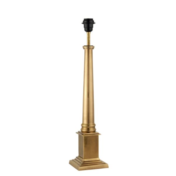 Interiors 1900 - Nelson - 69836 - Solid Brass Base Only Table Lamp