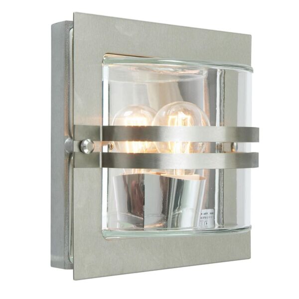 Elstead - Norlys - Bern BERN-E27-S-S-C Bulkhead Wall Light