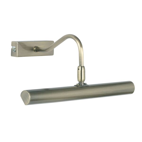 Endon Lighting - Linton - PL-LEDG9-AN - Antique Brass 2 Light Picture Wall Light