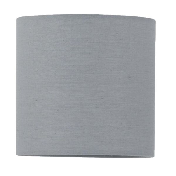 Grey Textured Cotton 15.5cm Table Lamp Shade