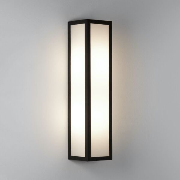 Astro Lighting - Salerno 1178009 - IP44 Textured Black Wall Light