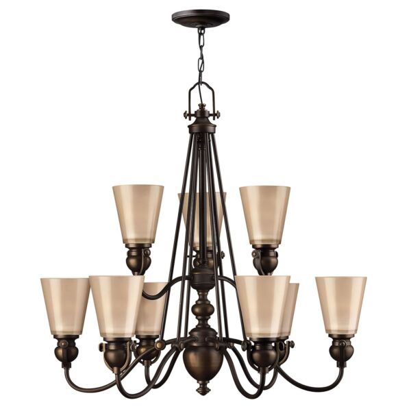 Elstead - Hinkley Lighting - Mayflower HK-MAYFLOWER9 Chandelier