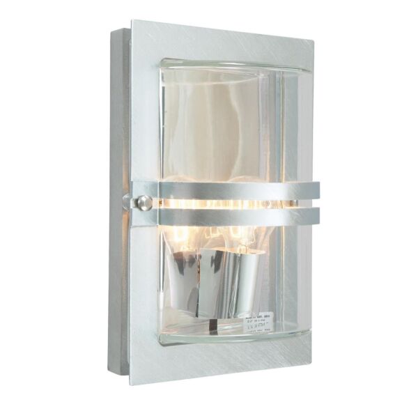 Elstead - Norlys - Basel BASEL-E27-GAL-C Bulkhead Wall Light