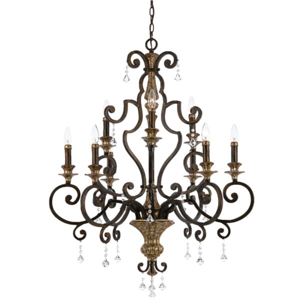 Elstead - Quoizel - Marquette QZ-MARQUETTE9 Chandelier