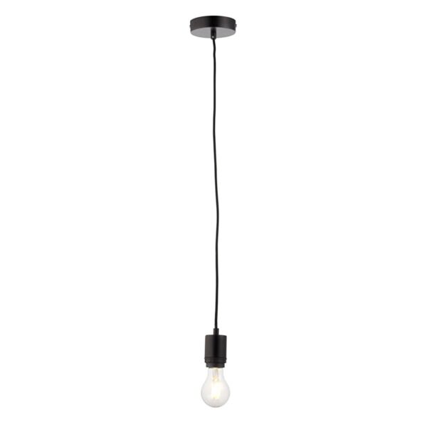 Endon Lighting - Studio - 80637 - Black Flex Suspension Ceiling Pendant Light