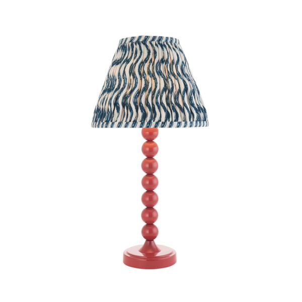 Endon Lighting - Higgledy & Ripple 25cm - 114729 - Pink Blue Table Lamp With Shade