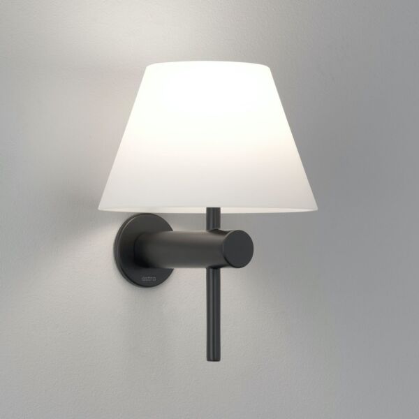 Astro Lighting - Roma 1050007 - IP44 Matt Black Wall Light