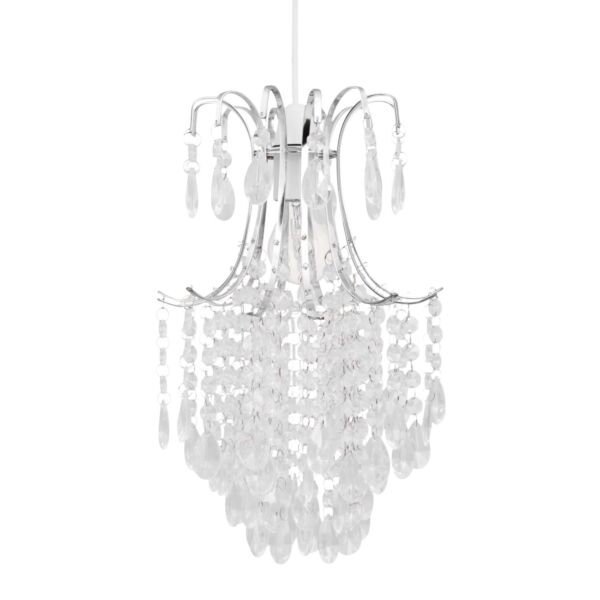 Chandelier Style Easy Fit Ceiling Light Shade