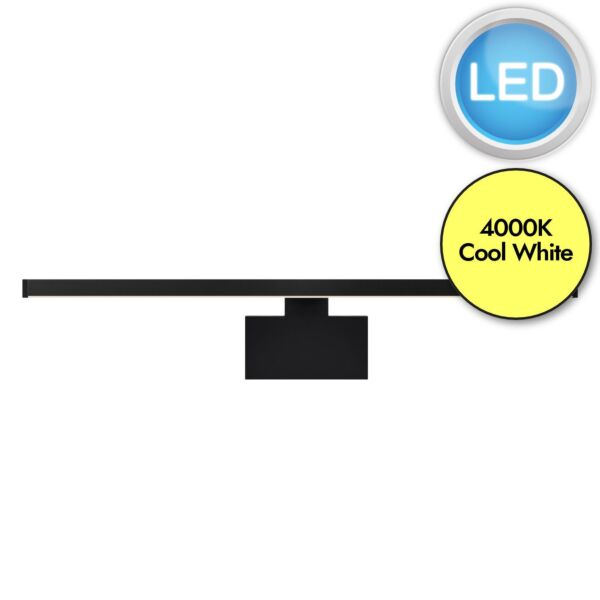 Nordlux - Marlee 4000K - 2310301003 - LED Black IP44 Bathroom Strip Wall Light