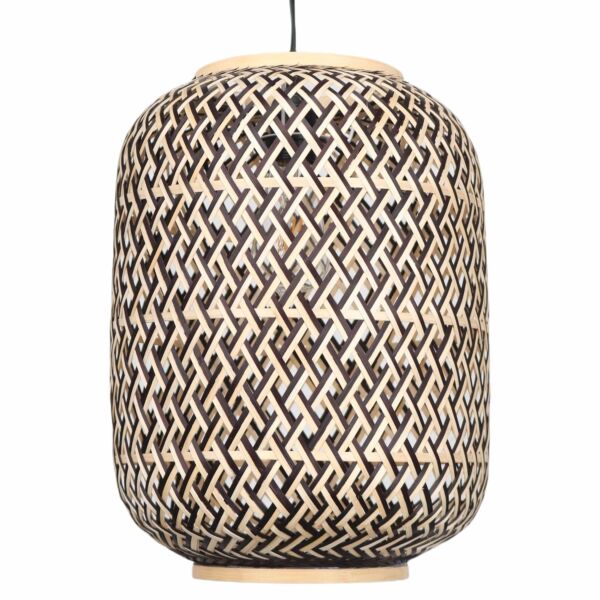 Tonia - Mixed Bamboo Weaved Pendant Lightshade