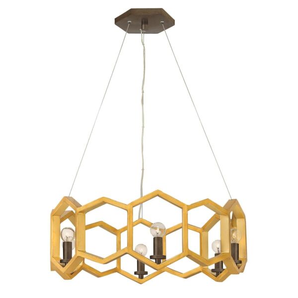 Elstead - Hinkley Lighting - Moxie (HK) HK-MOXIE6-P-SSG Pendant