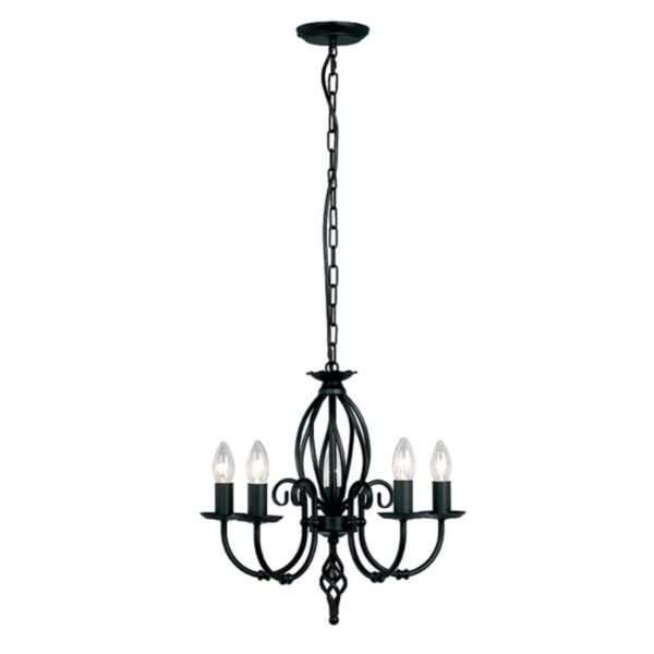 Elstead - Artisan ART5-BLACK Chandelier