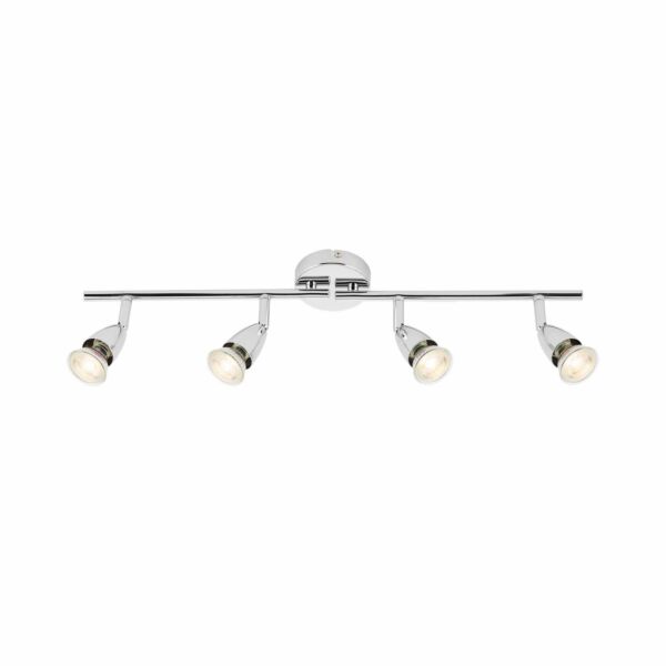 Saxby Lighting - Amalfi - 60991 - Chrome 4 Light Ceiling Spotlight