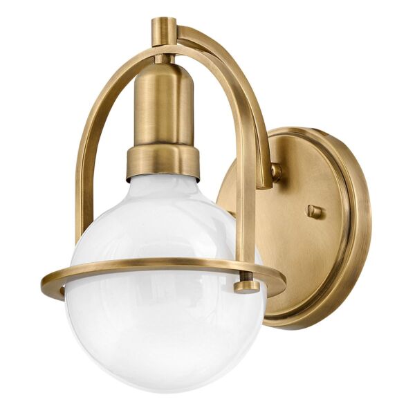 Quintiesse - Somerset - QN-SOMERSET1-HB - Heritage Brass Wall Light