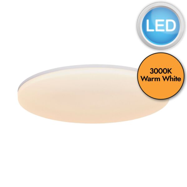 Nordlux - Vic - 2310106001 - LED White Flush Ceiling Light