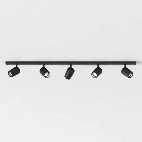 Astro Lighting - Koto - 1478008 - Black 5 Light Five Bar Ceiling Spotlight